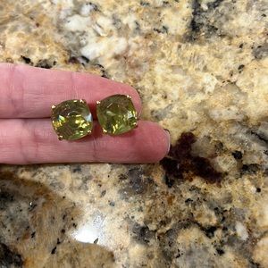Kate Spade ♠️ New York post lime green studs